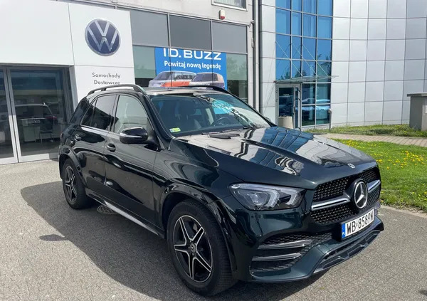 mazowieckie Mercedes-Benz GLE cena 299000 przebieg: 35000, rok produkcji 2021 z Jedlina-Zdrój